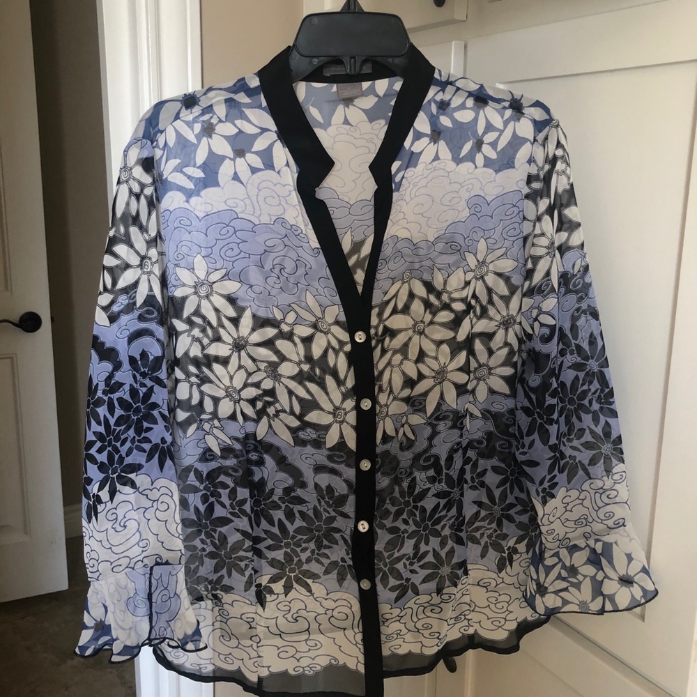 Sheer blouse